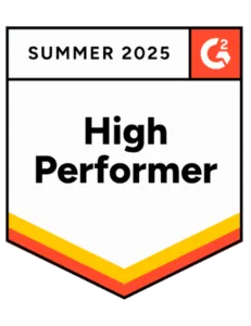 G2 Summer 2025 High Performer Badge (1)